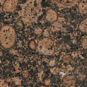 Dark brown granite countertop from Finland