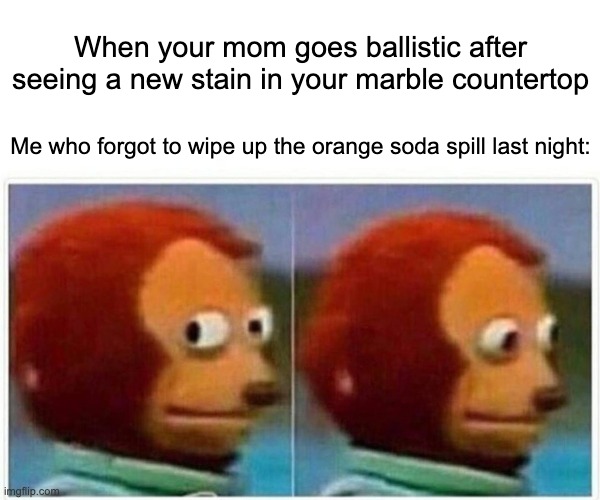Meme about marble countertop