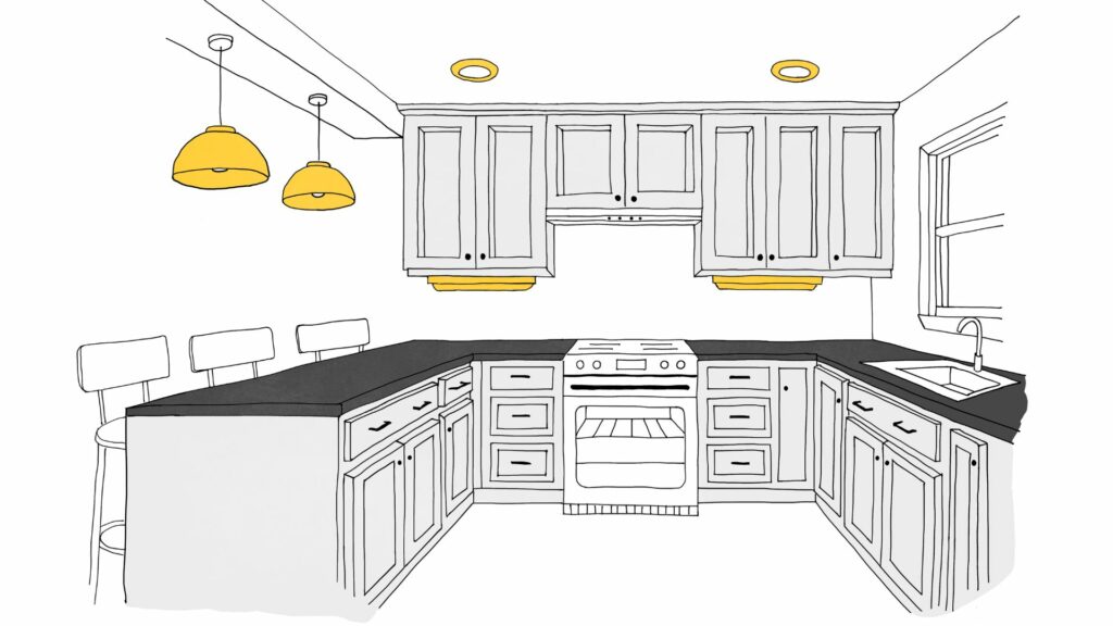 Kitchen lighting types